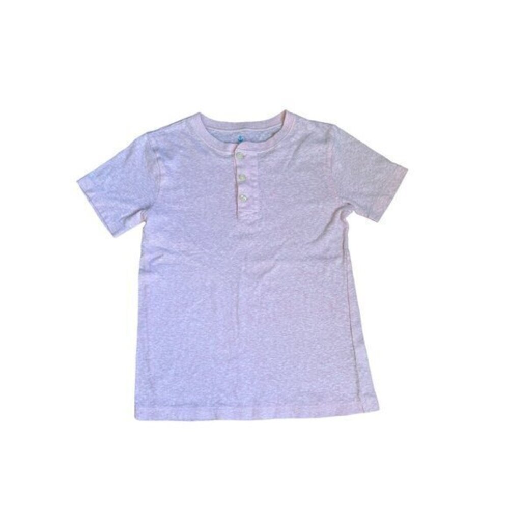 Crewcuts Pink Button Tshirt